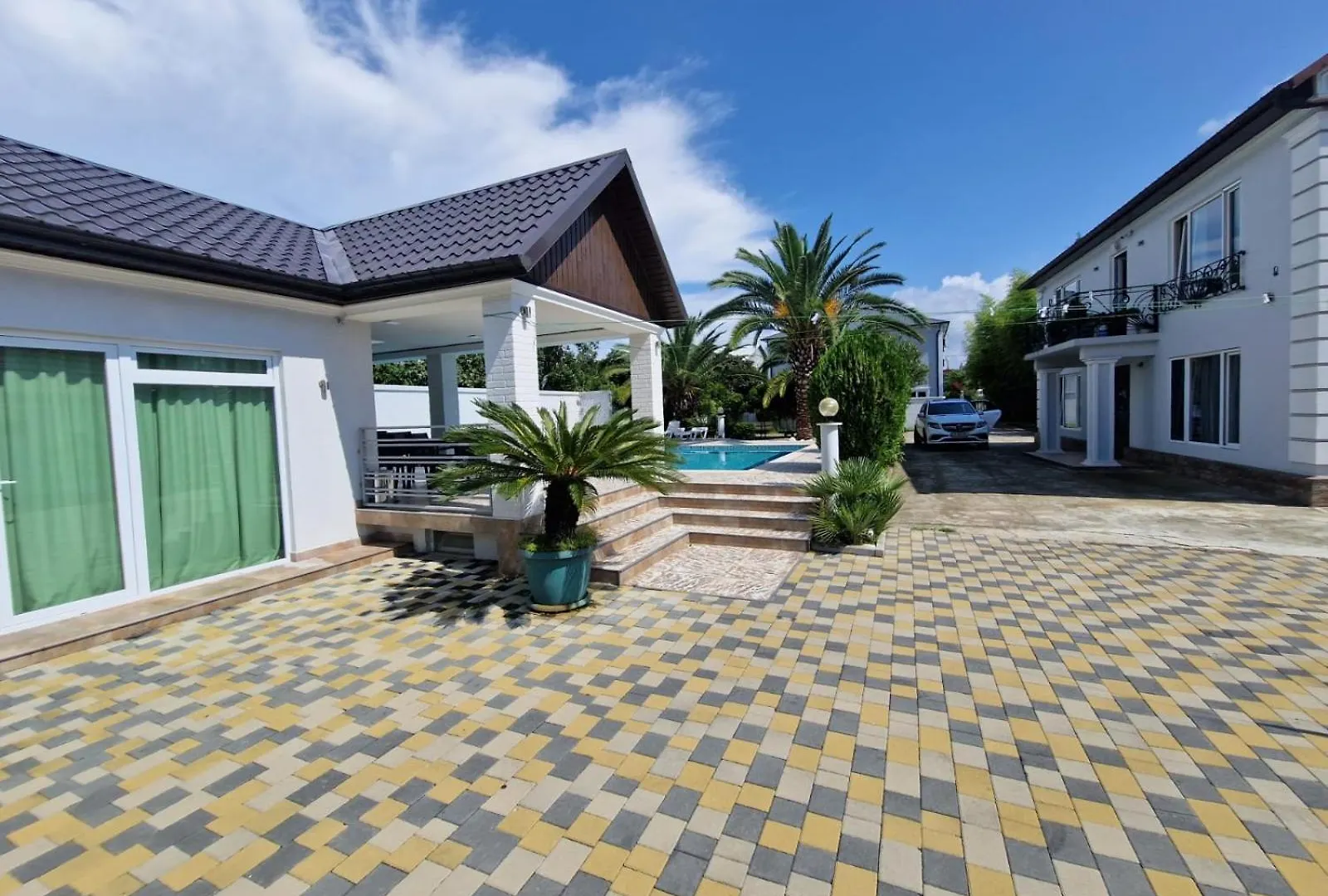 White Villas In Batumi Georgia
